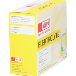WEPA Elektrolyte Pulver Zitrone in Beuteln| Outlet