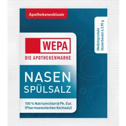Nasenspülkanne mit 10 x 2,95 g Nasenspülsalz>Wepa New