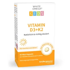 WHITE OMEGA® Kids Vitamin D3+K2 Kapseln> Outlet