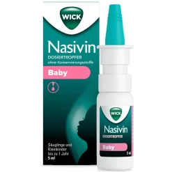 WICK Dosiertropfer Baby ohne Konservierungsstoffe, ab der 1. Lebenswoche>Nasivin New