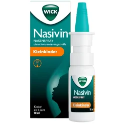 WICK Nasenspray Kleinkinder ohne Konservierungsstoffe, von 1 bis 6 Jahren|Nasivin Outlet