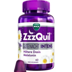 WICK ZzzQuil Gute Nacht INTENS, Höhere Dosis Melatonin*| Discount