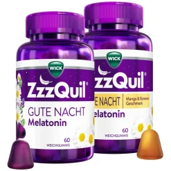 ZzzQuil Gute Nacht mit Melatonin Mango-Banane + ZzzQuil Gute Nacht mit Melatonin|WICK Outlet