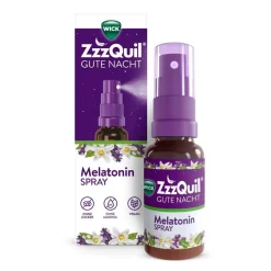 WICK ZzzQuil® Gute Nacht Spray mit Melatonin, ohne Zucker, ohne Alkohol, vegan> Hot