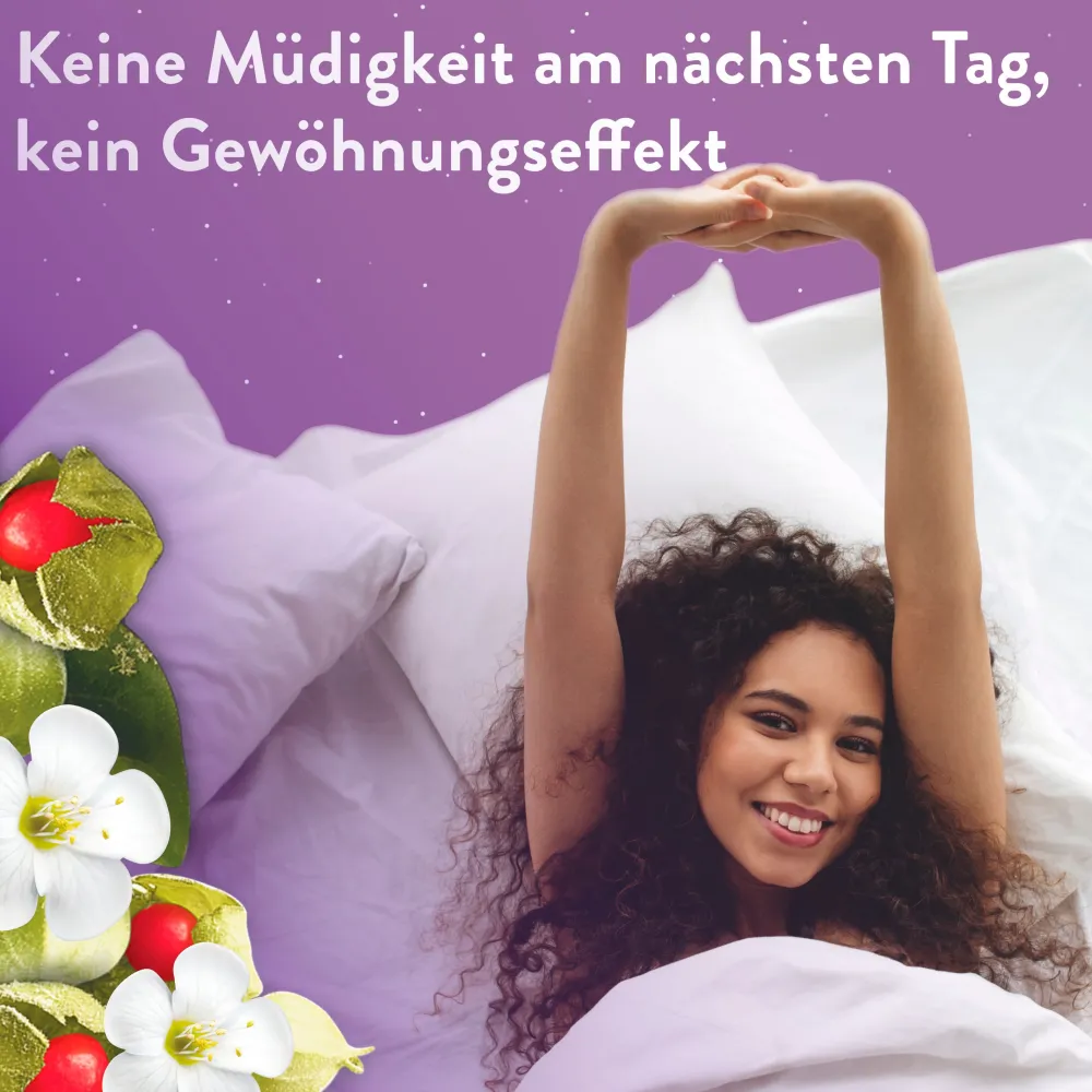 WICK ZzzQuil Gute Nacht+ Stress Balance mit Ashwagandha, Melatonin, Magnesium und Vitamin B6|