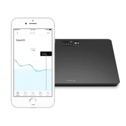 Body Waage schwarz WLAN Bluetooth Körpergewichtsanalyse Appsteuerung><noscript><img width=