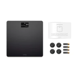 Body Waage schwarz WLAN Bluetooth Körpergewichtsanalyse Appsteuerung><noscript><img width=