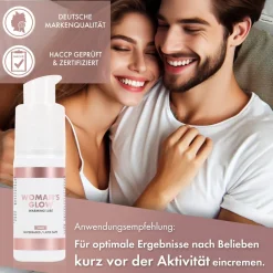 WOMAN’S GLOW warming Gleitmittel Wasserbasis Gleitgel stimulierend für Sie Frauen Body Lube><noscript><img width=