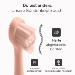 Bürstenköpfe Hard Atomic Rose|WONDERSMILE Best