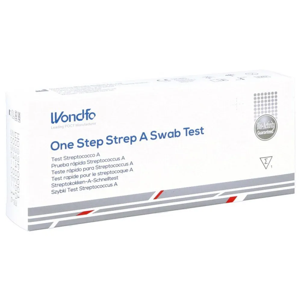 Wondfo Streptokokken Gruppe A Schnelltest Scharlach Selbsttest| New