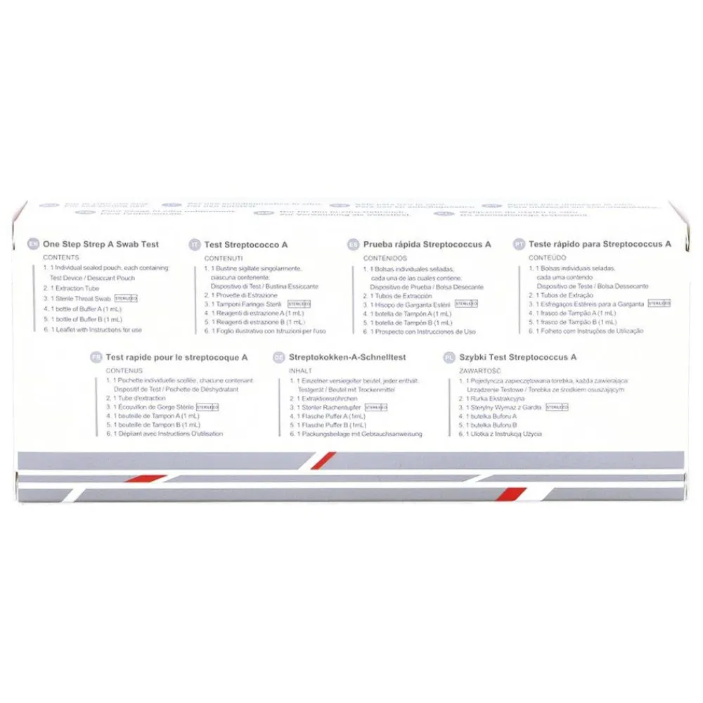 Wondfo Streptokokken Gruppe A Schnelltest Scharlach Selbsttest| New