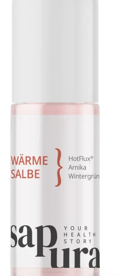 Wärmesalbe | Roll-On Flasche - Wärmegel mit Arnika & Teufelskralle | ®>sapura Outlet