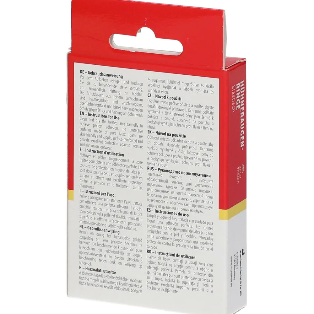 ® Hühneraugenringe Extra weich>WUNDmed Hot