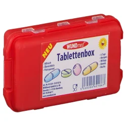 ® Tablettenbox mit 10-Fächern (Farbe nicht wählbar)|WUNDmed New