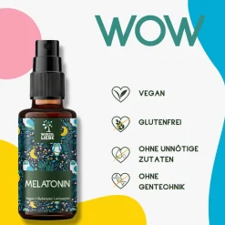 WURZELLIEBE® Melatonin 1 mg  Einschlafspray|