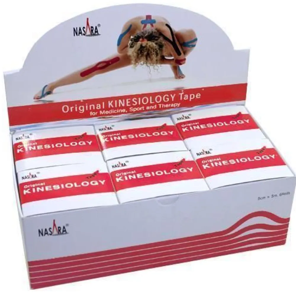 6x NASARA Kinesiologie Tape rot - Box> Discount