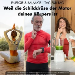 XTRA FUEL Schilddrüsen Balance - Jod (Kelp) Selen Komplex - Schilddrüse Kapseln| Online