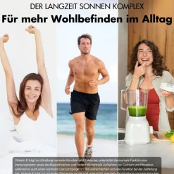 XTRA FUEL Vitamin D3 + K2 Tabletten - hochdosierte 20.000 I.E. + 200mcg MK-7 all-trans><noscript><img width=