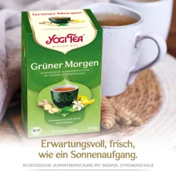 ® Grüner Morgen, Bio Jasmin-Tee>YOGI TEA New