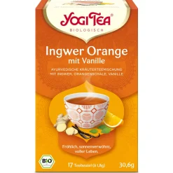 ® Ingwer Orange mit Vanille, Gewürztee|YOGI TEA Online