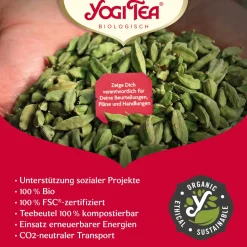 ® Ingwer Orange mit Vanille, Gewürztee|YOGI TEA Online