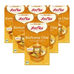 - Kurkuma Chai Bio Gewürztee|YOGI TEA