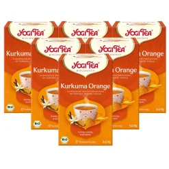 - Kurkuma Orange Bio Gewürztee|YOGI TEA Outlet