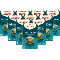 - Lakritz Minze Bio Gewürztee|YOGI TEA Best