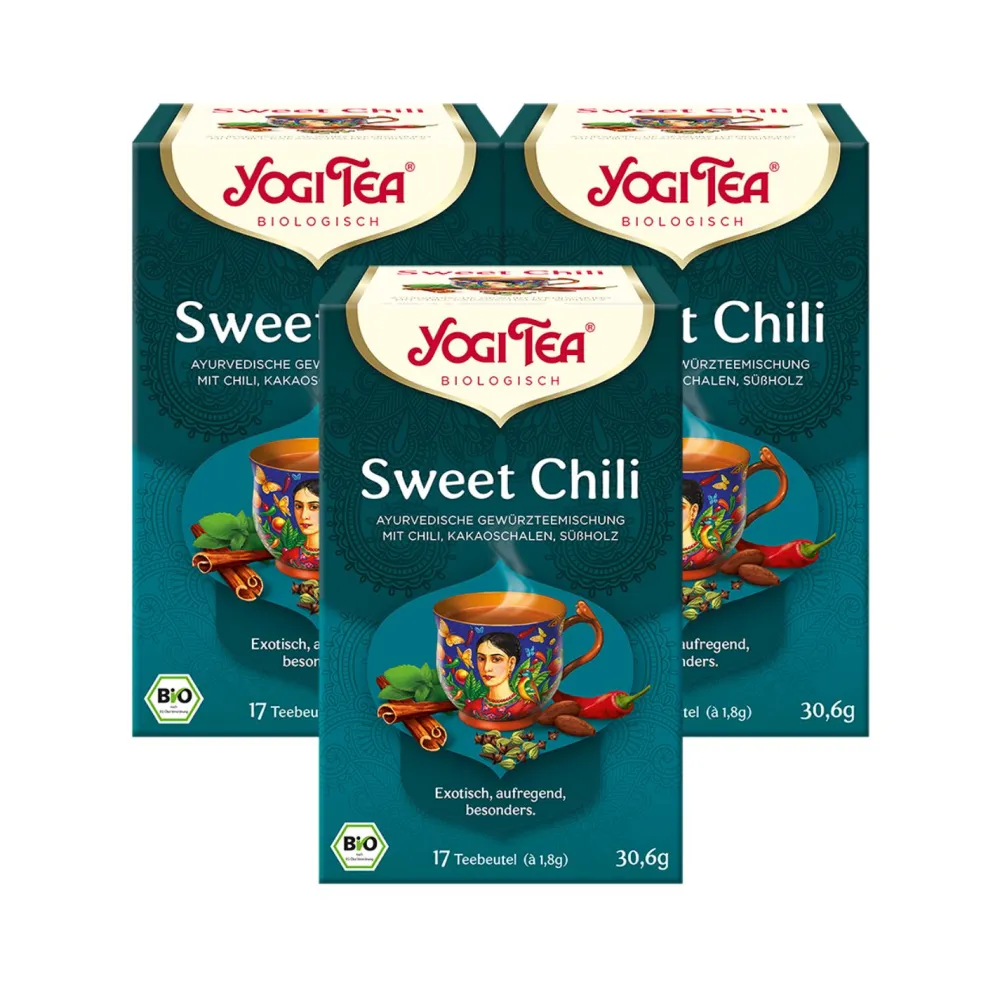 - Sweet Chili Bio Gewürztee>YOGI TEA Best