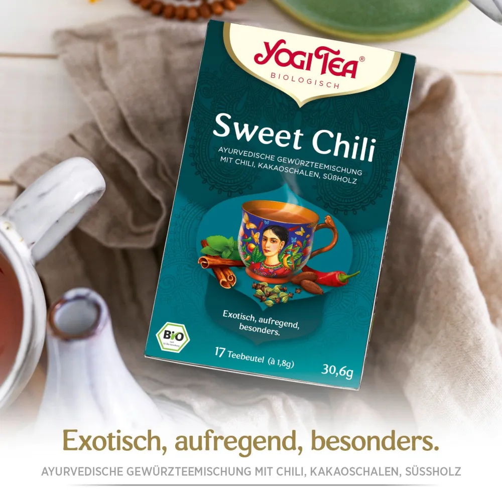 - Sweet Chili Bio Gewürztee>YOGI TEA Best