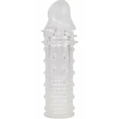 - Transparente Penishülle mit 4-cm-Verlängerung><noscript><img width=