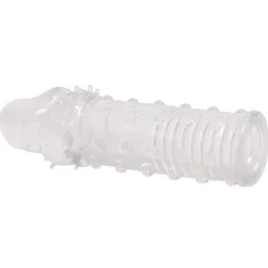 - Transparente Penishülle mit 4-cm-Verlängerung><noscript><img width=