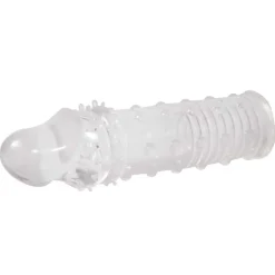 - Transparente Penishülle mit 4-cm-Verlängerung><noscript><img width=