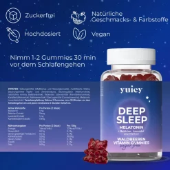 ® Deep Sleep - Melatonin Einschlaf Gummies|yuicy Outlet