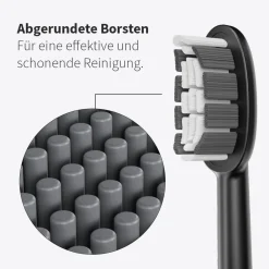 Bürstenkopf Basic Medium weiß (6 Stück) - mittelharte Wechselköpfe|zahnheld Clearance