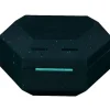 Zahnspangenbox mit Kordel grün mit Glitzer> Hot