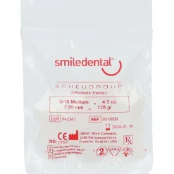 ZAHNSPANGENGUMMIS naturfarb.5/16 med.7,95 mm Latex| Outlet