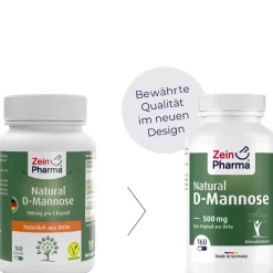 ® Natural D Mannose Kapseln 500 mg|ZeinPharma Discount