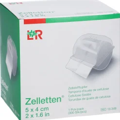 Zelletten Tupfer gerollt unsteril 5x4cm><noscript><img width=