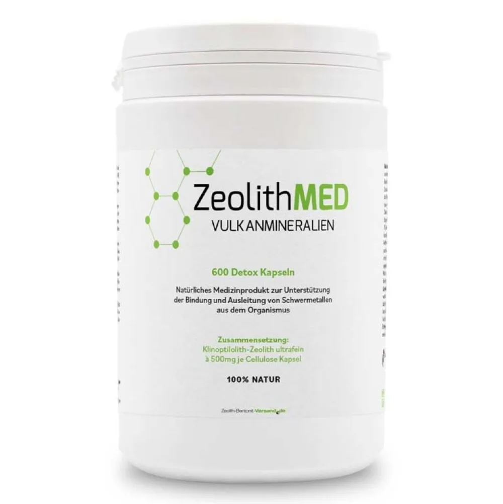 Zeolith MED Detox Kapseln| Hot