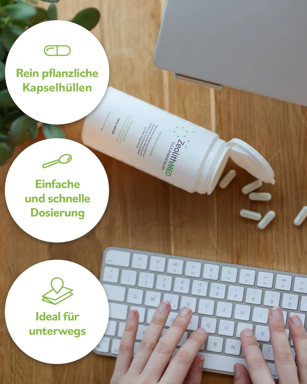 Zeolith MED Detox Kapseln| Hot