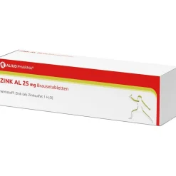 Zink AL 25 mg Brausetabletten bei Zinkmangelzuständen>Aliud Hot