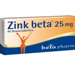 ZINK BETA 25 Brausetabletten> New