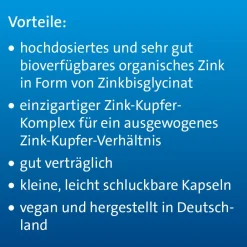 Zink Hevert 25 mg – Kapseln mit Zink und Kupfer zur Immunsystempflege><noscript><img width=