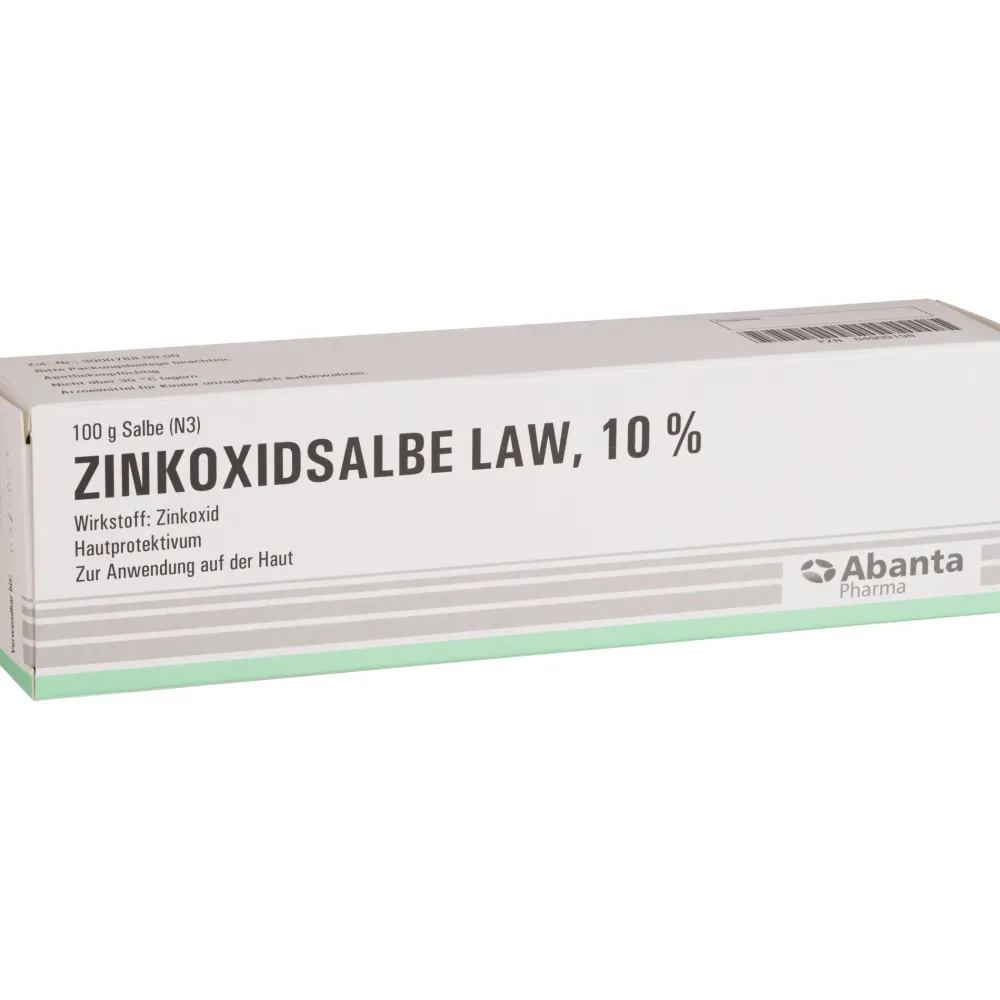 Zinkoxidsalbe LAW 10 %> Hot