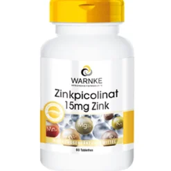 Zinkpicolinat 15 mg Zink|