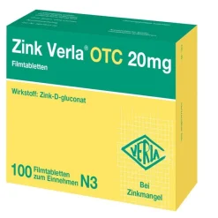 Zink Verla® OTC 20 mg> Sale