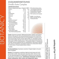 ZÜNDEX forte Complex mit OptiMSMTM|BOTANICY Online