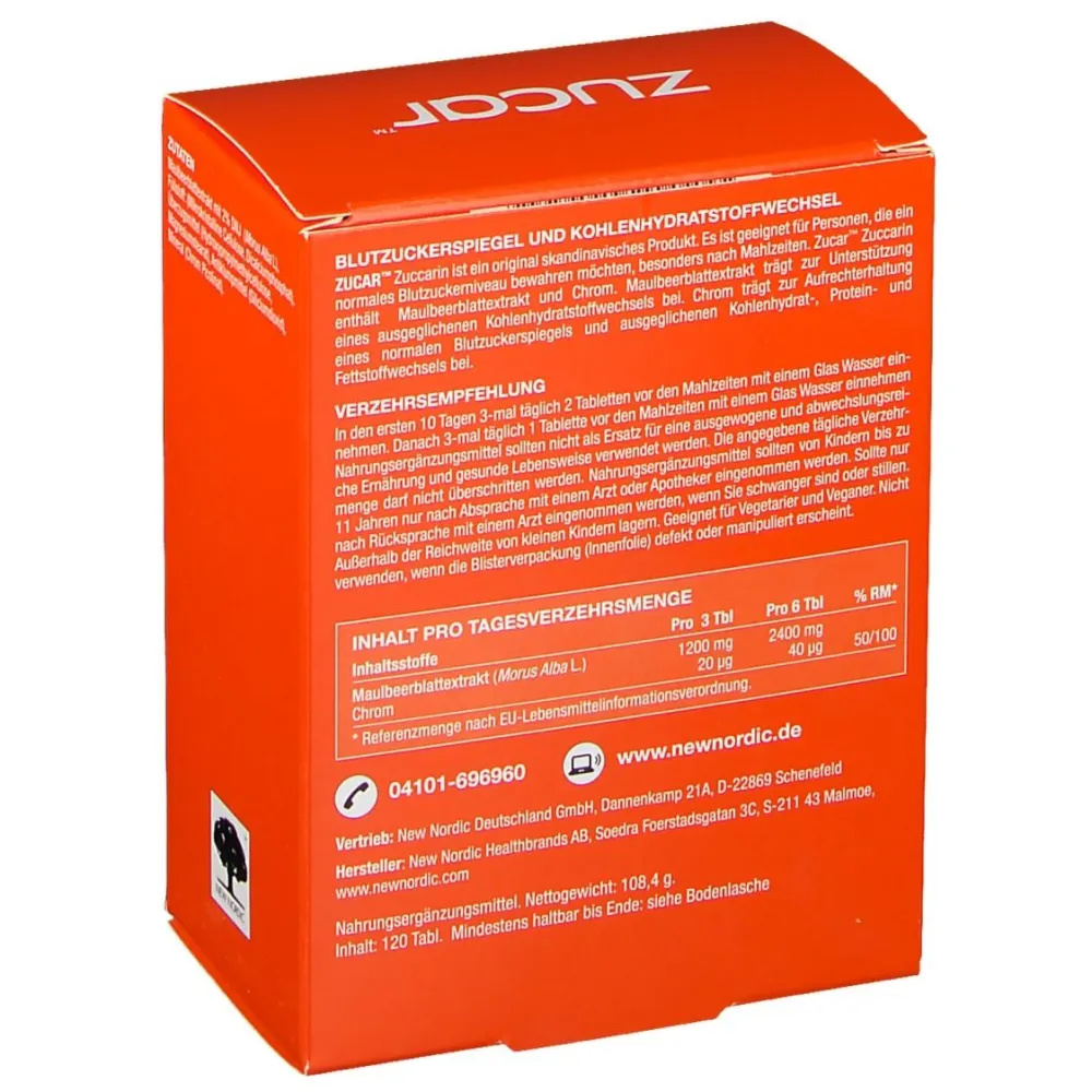 Zucar Zuccarin Tabletten| Online