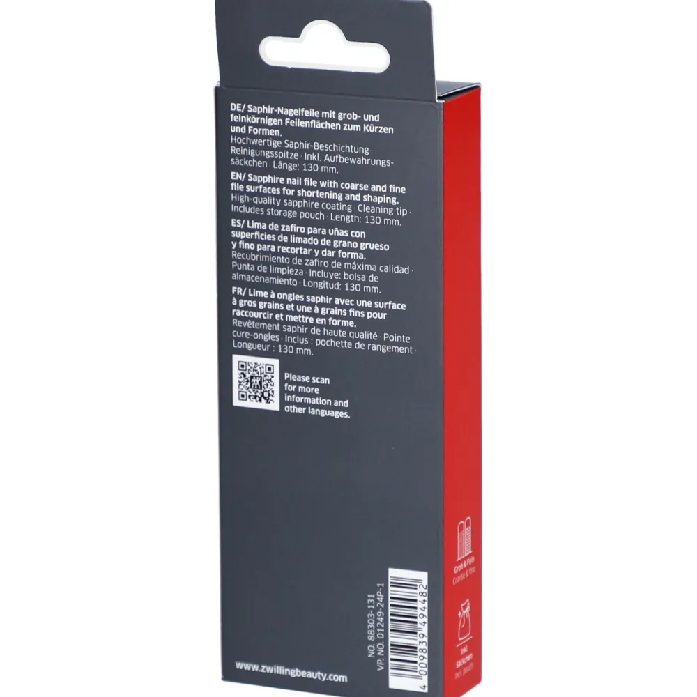 ZWILLING® Saphir-Nagelfeile 13 cm ergonomisch>ZWILLING BEAUTY GROUP Best